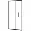 Sprchové dvere Rapid Fold 90x195 black Rea K6418,8