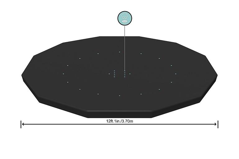 Univerzálny kryt bazénu 3,66 m 58037