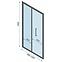 Sprchové dvere Rapid Fold 100x195 black Rea K6418,6