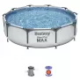Bazén rámový s filtráciou 3,05x0,76 m 56408