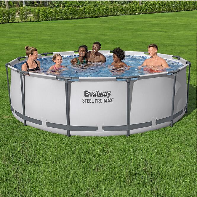 Bazén rámový s filtráciou 3,66 x 1 m 56418,6