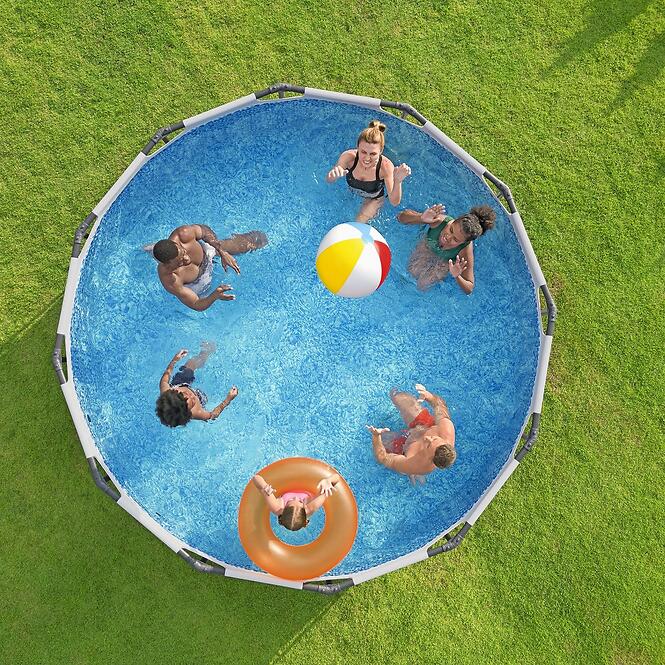 Bazén rámový s filtráciou 3,66 x 1 m 56418,7