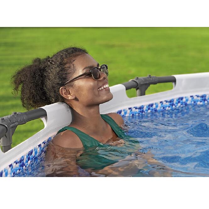 Bazén rámový s filtráciou 3,66 x 1 m 56418,9