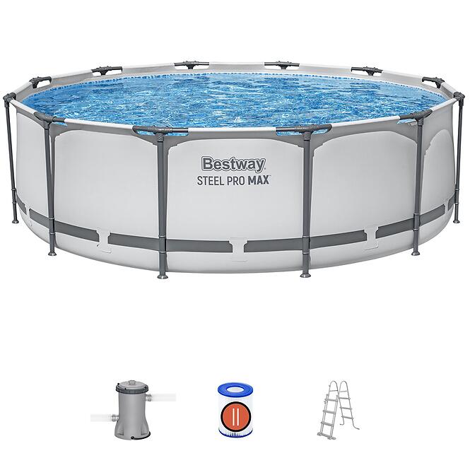 Bazén rámový s filtráciou 3,66 x 1 m 56418