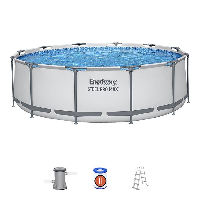 Bazén rámový s filtráciou 3,66 X 1M 56418,2
