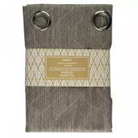 Záves na priechodkách Horus 135x250 sivá Merkury Home