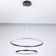 Závesné svietidlo SUPRA BLACK AH-SULED48BL LED LW1