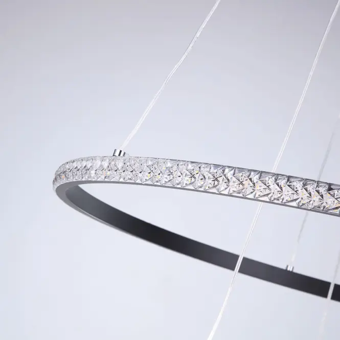 Závesné svietidlo SUPRA BLACK AH-SULED48BL LED LW1