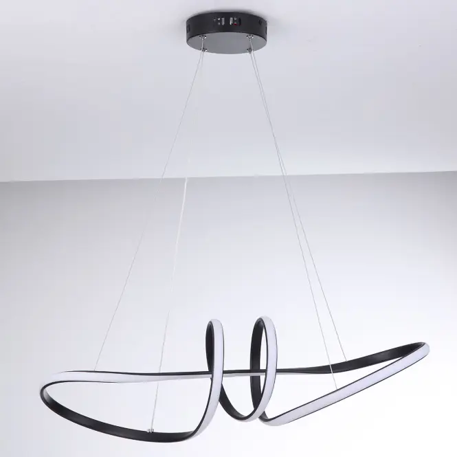 Závesné svietidlo KROTOS BLACK AH-KRLED40BL LED LW1
