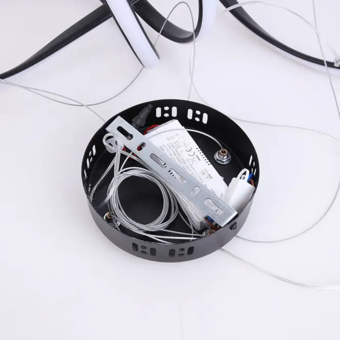 Závesné svietidlo KROTOS BLACK AH-KRLED40BL LED LW1,3