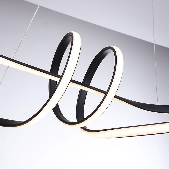 Závesné svietidlo KROTOS BLACK AH-KRLED40BL LED LW1,4