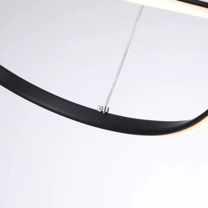 Závesné svietidlo KROTOS BLACK AH-KRLED40BL LED LW1