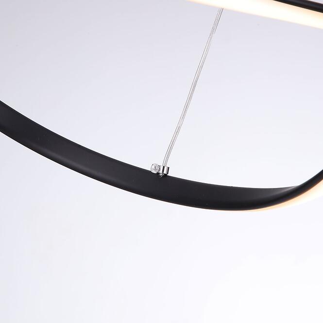 Závesné svietidlo KROTOS BLACK AH-KRLED40BL LED LW1,5