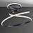 Stropné svietidlo ORBIT BLACK AC-ORLED32BL LED LW1