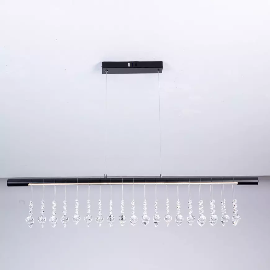 Fotografia produktu: Luster LONGA BLACK AH-LOLED24BL LED LW1