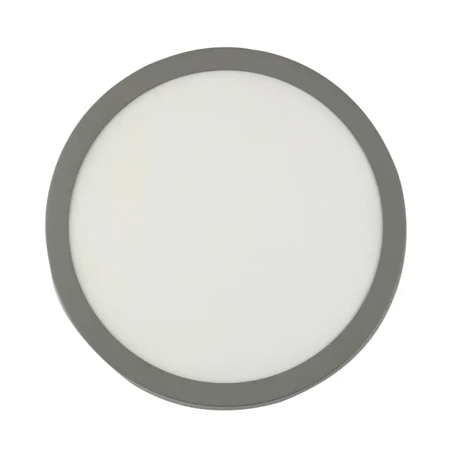 LED okrúhly panel 18W 4200K svetlosivý