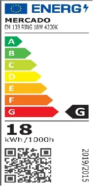 LED okrúhly panel 18W 4200K svetlosivý,8
