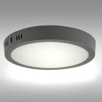LED okrúhly panel 18W 4200K svetlosivý