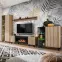 TV stolík LIAM S HJZ LM hickory jackson/čierna,8