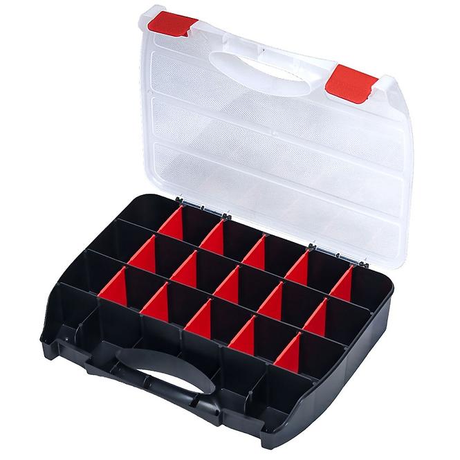 Organizér na náradie Domino 32 čierny 325x260x65 mm