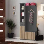 Predsieňová stena  MARCO I artisan/antracit anas mc1