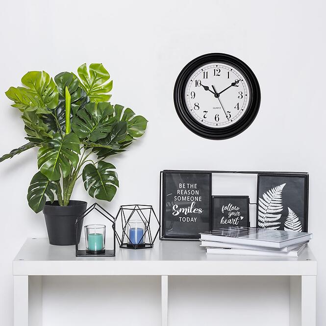 Nástenné hodiny FARO fi 22x4 cm - MC,3