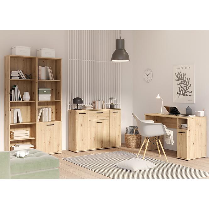 Písací stôl NIKO cplb21n-d78 dub artisan 042025