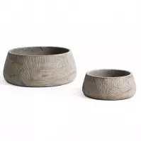 Kvetináč 101786 hnedý 35x14h cm