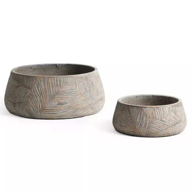 Kvetináč 101786 hnedý 35x14h cm