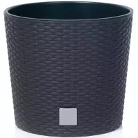 Kvetináč Rato okrúhly antracit DRTUS250L-S433