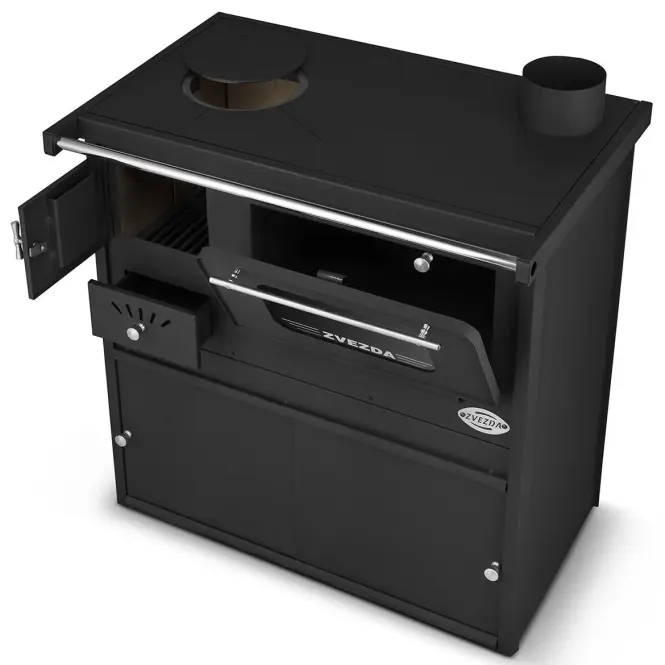 Sporák ZVEZDA CLASSIC SP 6 kW pravé Eco,4