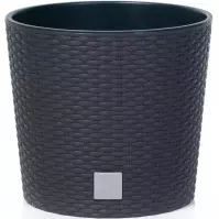 Kvetináč Rato okrúhly antracit DRTUS300L-S433