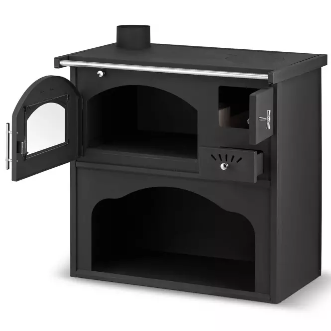 Sporák na tuhé palivo ZVEZDA CLASSIC GF 5,7kW ľavý Eco