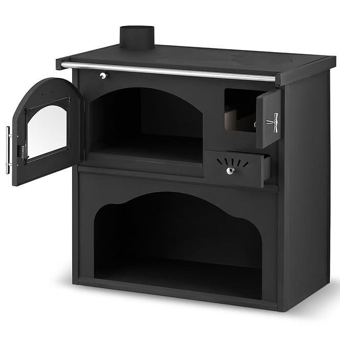 Sporák na tuhé palivo ZVEZDA CLASSIC GF 5,7kW ľavý Eco