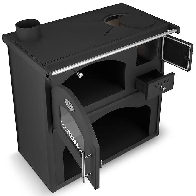 Sporák na tuhé palivo ZVEZDA CLASSIC GF 5,7kW ľavý Eco