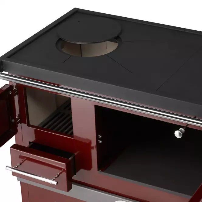 Sporák ZVEZDA CLASSIC GFE hnedý 5,7 kW pravý Eco