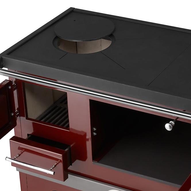 Sporák ZVEZDA CLASSIC GFE hnedý 5,7 kW pravý Eco
