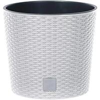 Kvetináč Rato okrúhly biely DRTUS250L-S449
