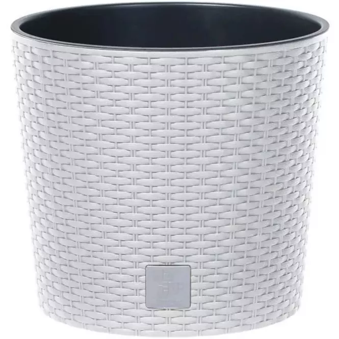 Kvetináč Rato okrúhly biely DRTUS250L-S449