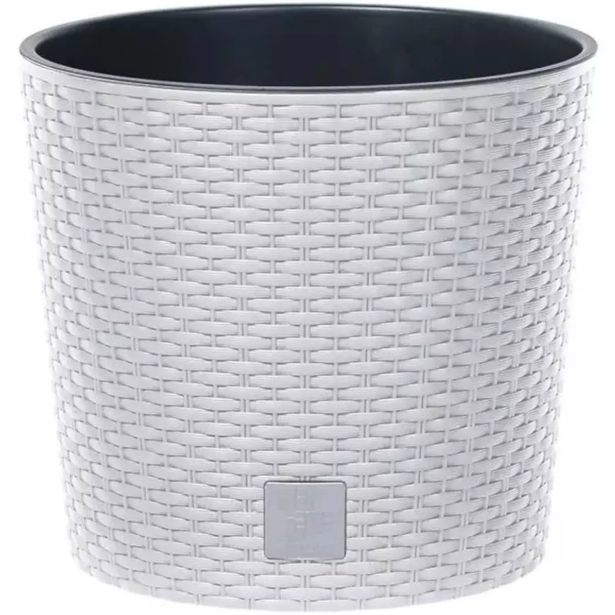 Kvetináč Rato okrúhly biely DRTUS250L-S449