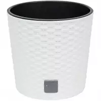 Kvetináč Rato okrúhly biely DRTUS300L-S449