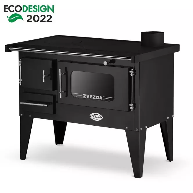 Sporak NARODNA E 6,1 kW čierna pravá Eco