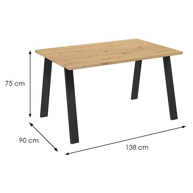 Stôl Kleo 138x90 – Artisan