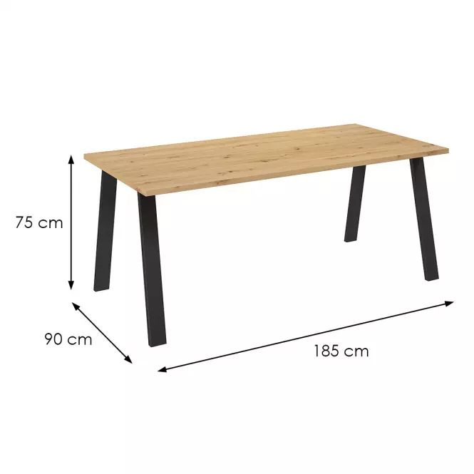 Stôl Kleo 185x90 – Artisan,2
