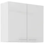 Kuchynská skrinka Lara 80g-72 2f Mdf biely lesk