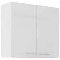 Kuchynská skrinka Lara 80g-72 2f Mdf biely lesk