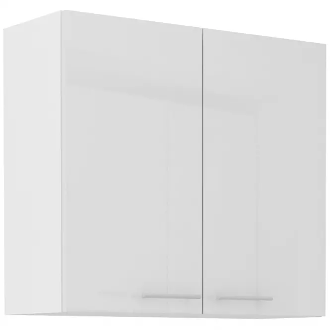 Kuchynská skrinka Lara 80g-72 2f Mdf biely lesk