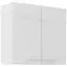 Kuchynská skrinka Lara 80g-72 2f Mdf biely lesk