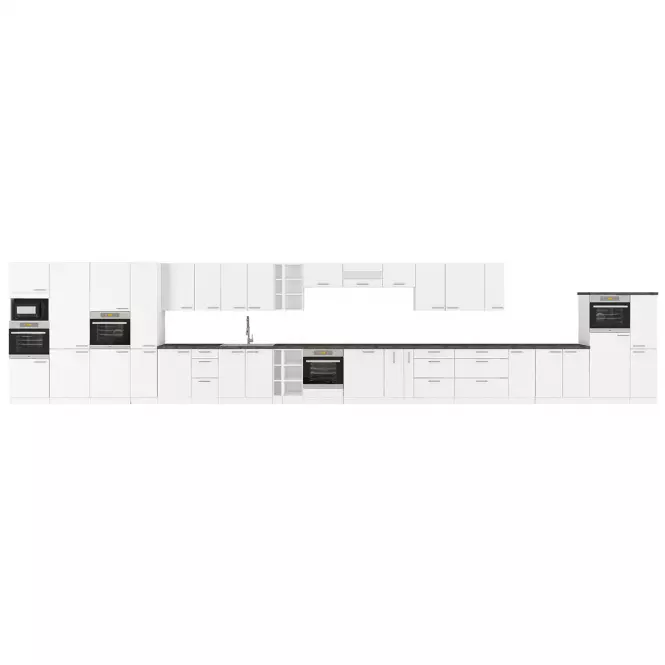 Kuchynská skrinka Lara 40g-72 1f Mdf biely lesk