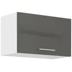 Kuchynská skrinka Lara 60gu-36 1f Mdf sedá lesk